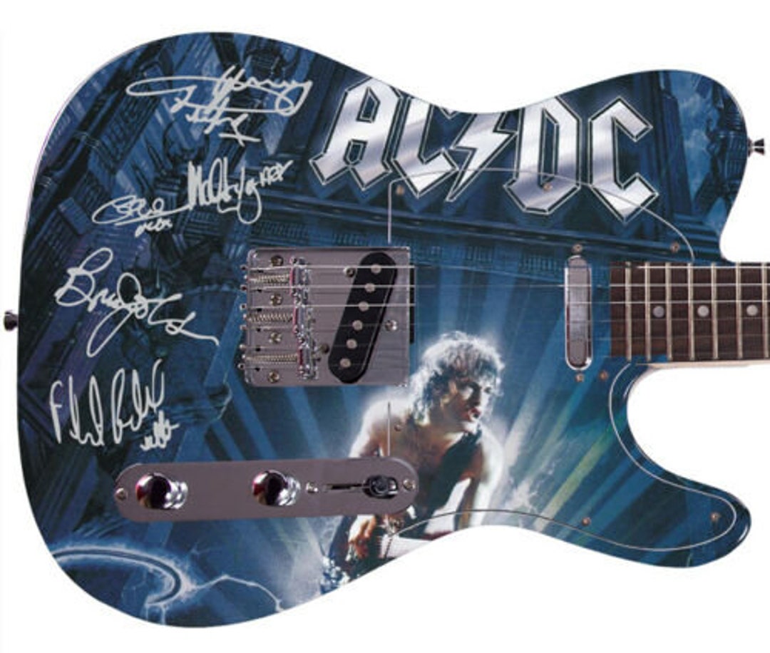 AC/DC Acdc Autographed Ballbreaker Album LP Cd Dvd Photo Guitar - Etsy