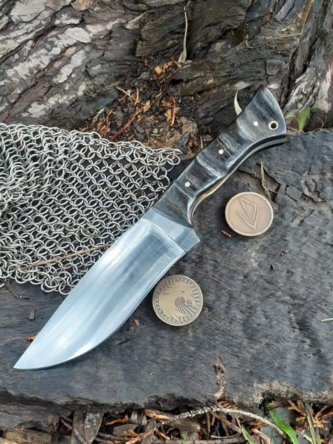 D Knife Designs Australian Handmade Bush Knife With Western Etsy