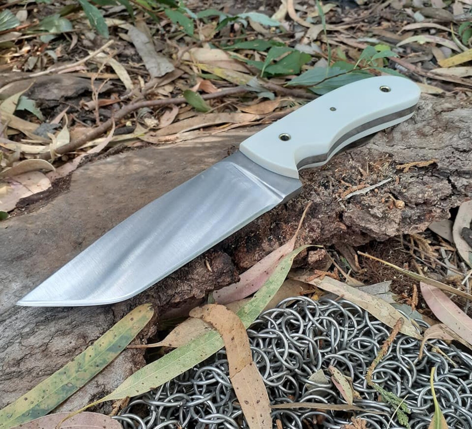 D Knife Designs Australian Handmade Bush Knife Full Tang Etsy