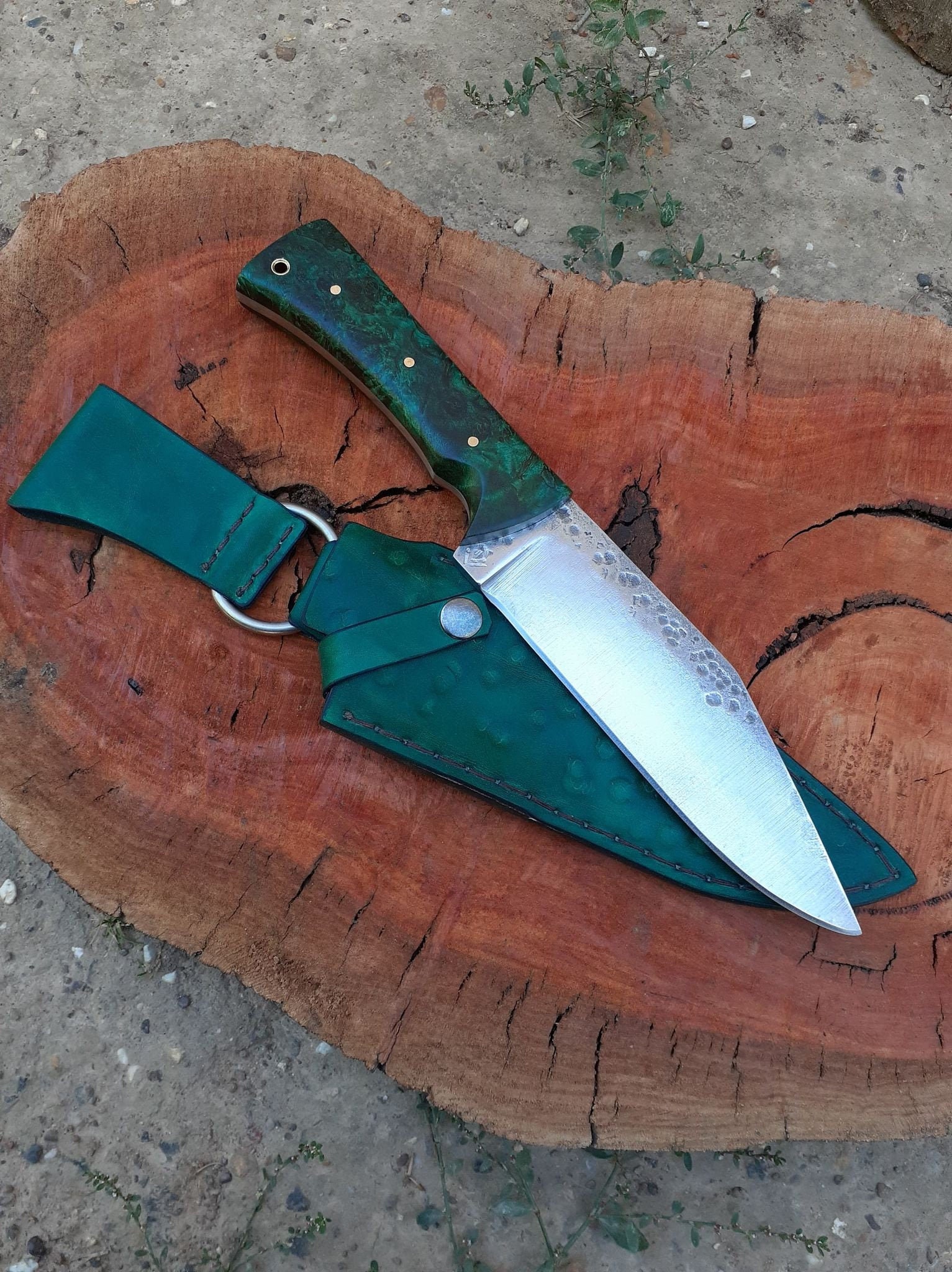 D Knife Designs Australian handmade Hunting Seax Full Tang Etsy
