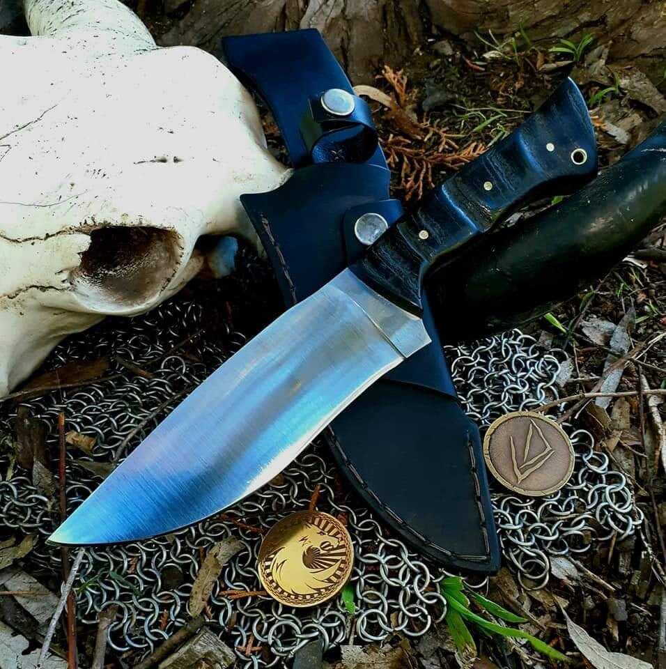 Sprede Observation patrice D Knife Designs Australian Handmade Bush Knife With Western | Etsy
