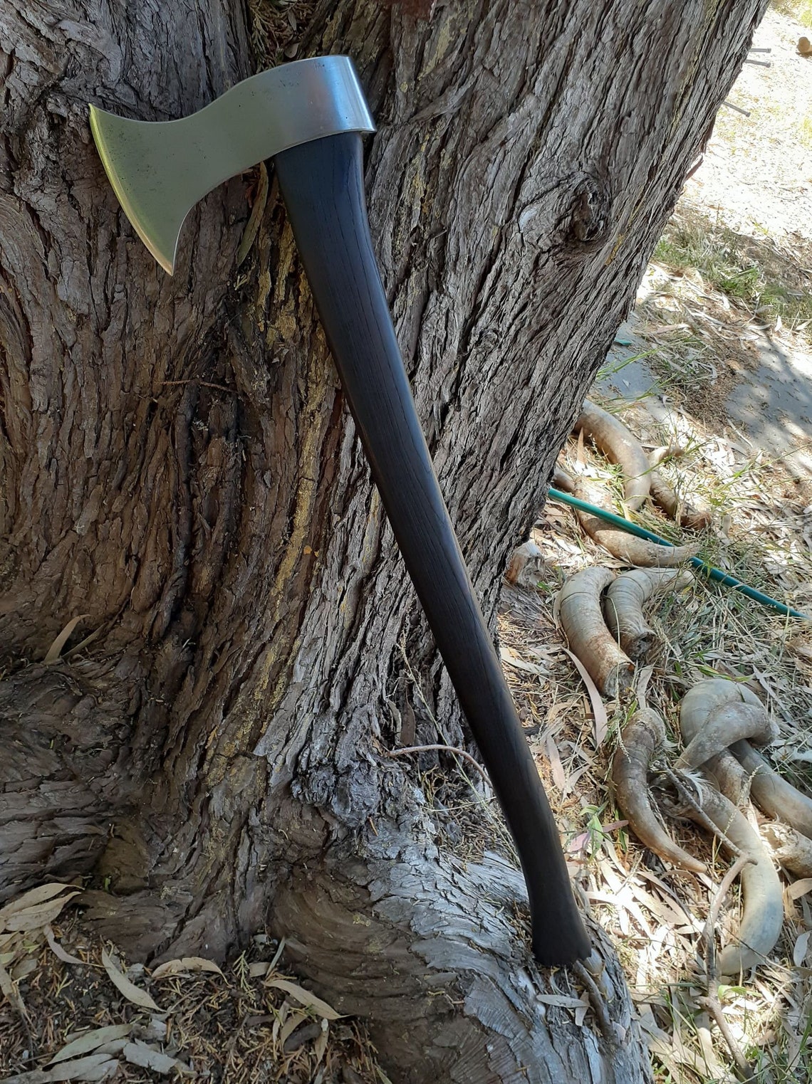 D Knife Designs Australian Full Sized Frankish Style Axe Which Etsy