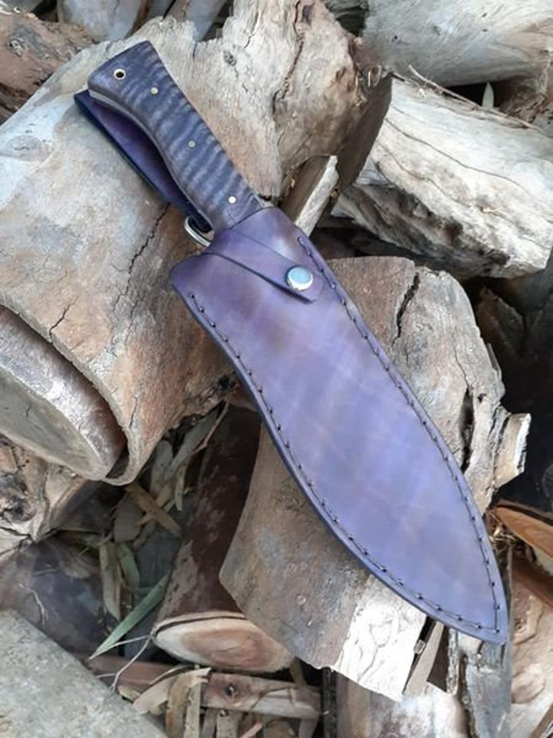 D Knife Designs Australian Handmade 14 Bush Knife Etsy