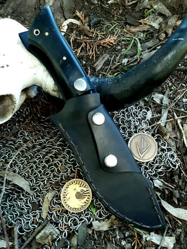 D Knife Designs Australian Handmade Bush Knife With Western Etsy