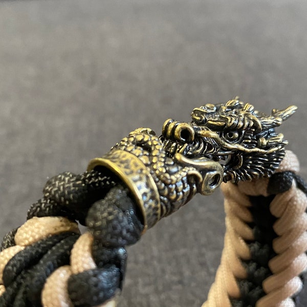 Drachenkopf Paracord Armband