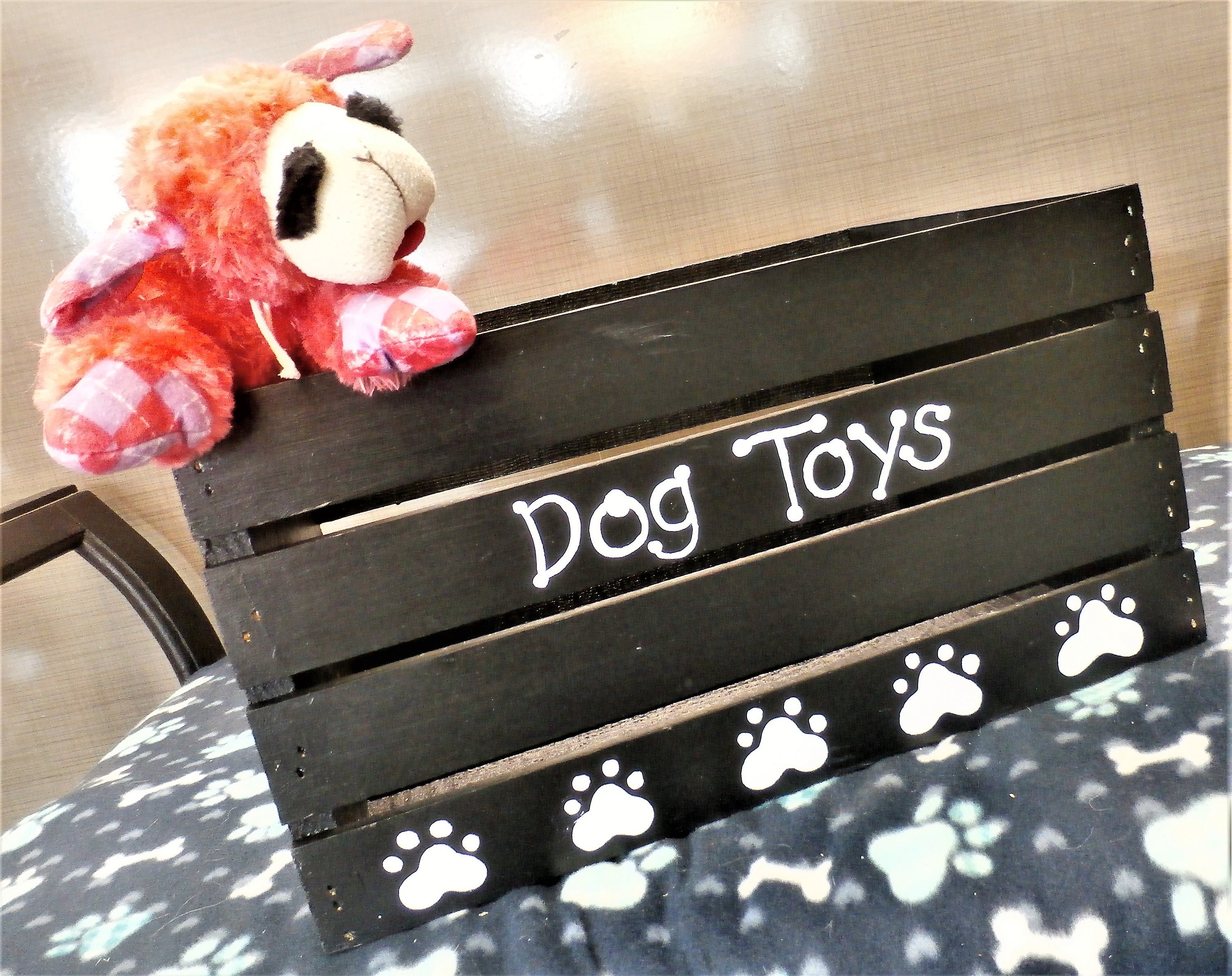 Personalized Large Dog Toy Crates Toy Box for Pets Etsy