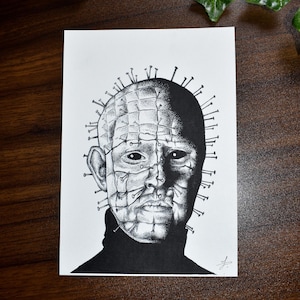 Hellraiser-kunstafdruk | Horrorkunstafdrukken | Gotische woondecoratie