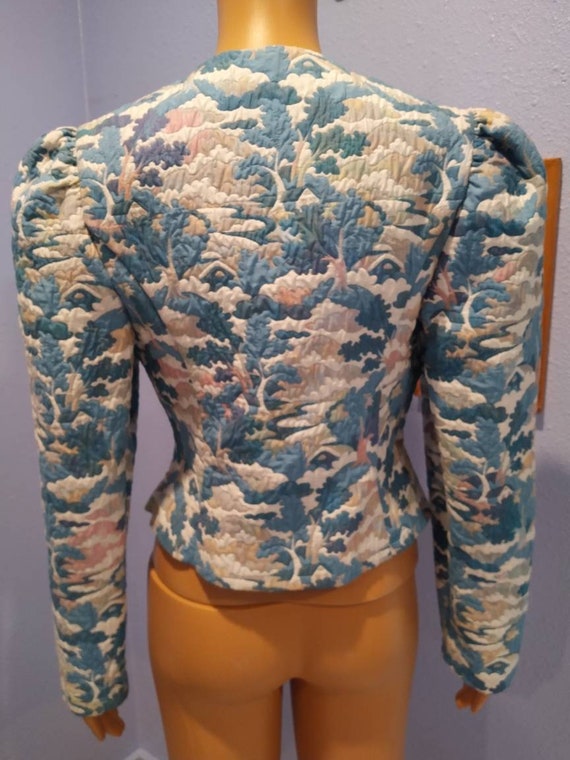 SALE Dreamy Handmade Puff Sleeve jacket blazer wa… - image 5