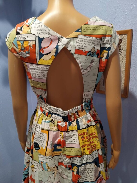 SALE!! Like new Vintage sewing women's cartoon pa… - image 6