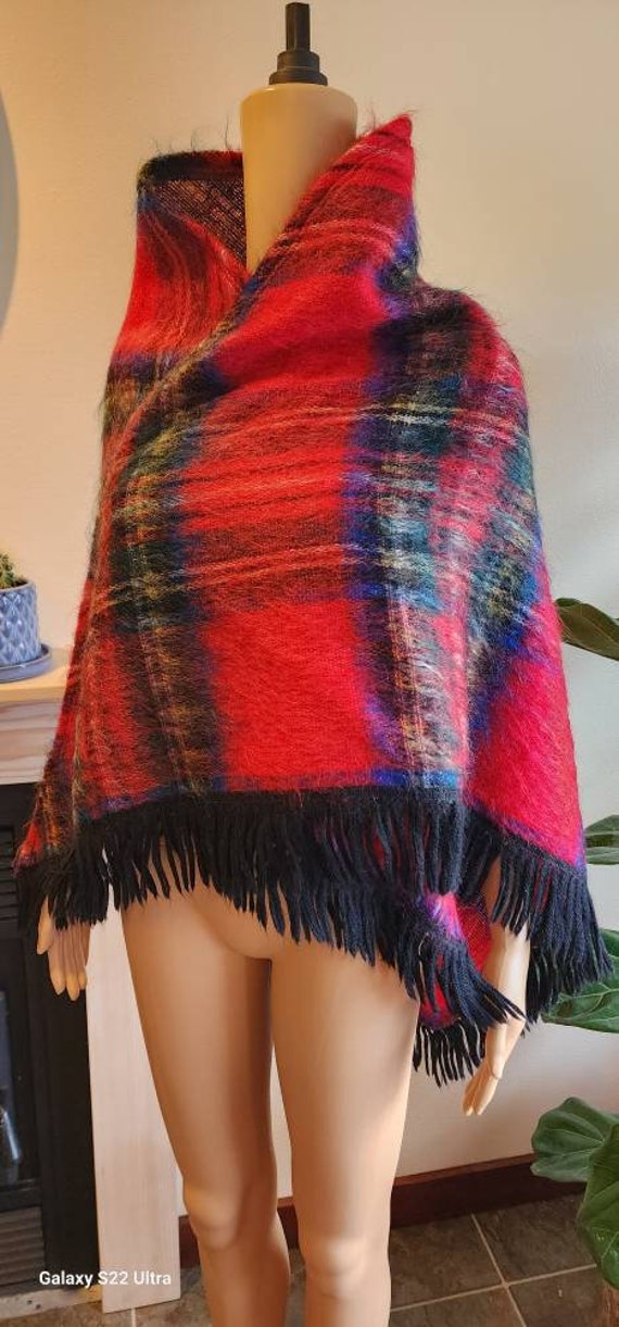 Handmade In Scotland Mohair Cape Andrew Stewart Po