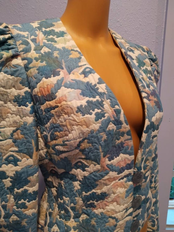 SALE Dreamy Handmade Puff Sleeve jacket blazer wa… - image 4