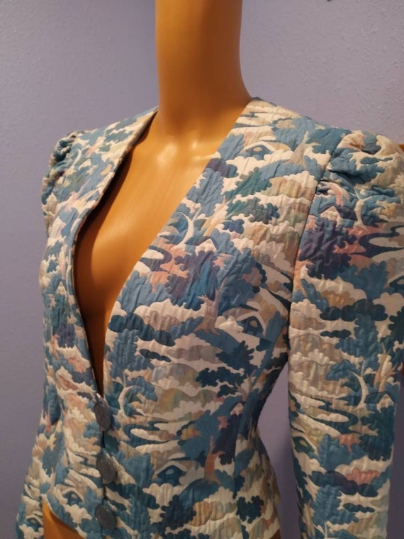 SALE Dreamy Handmade Puff Sleeve jacket blazer wa… - image 1