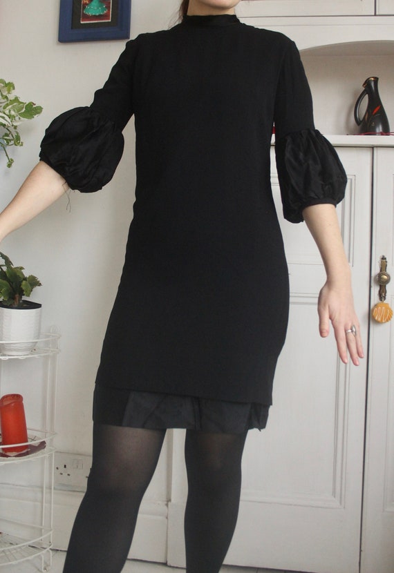 1960's Dayval Dress Black