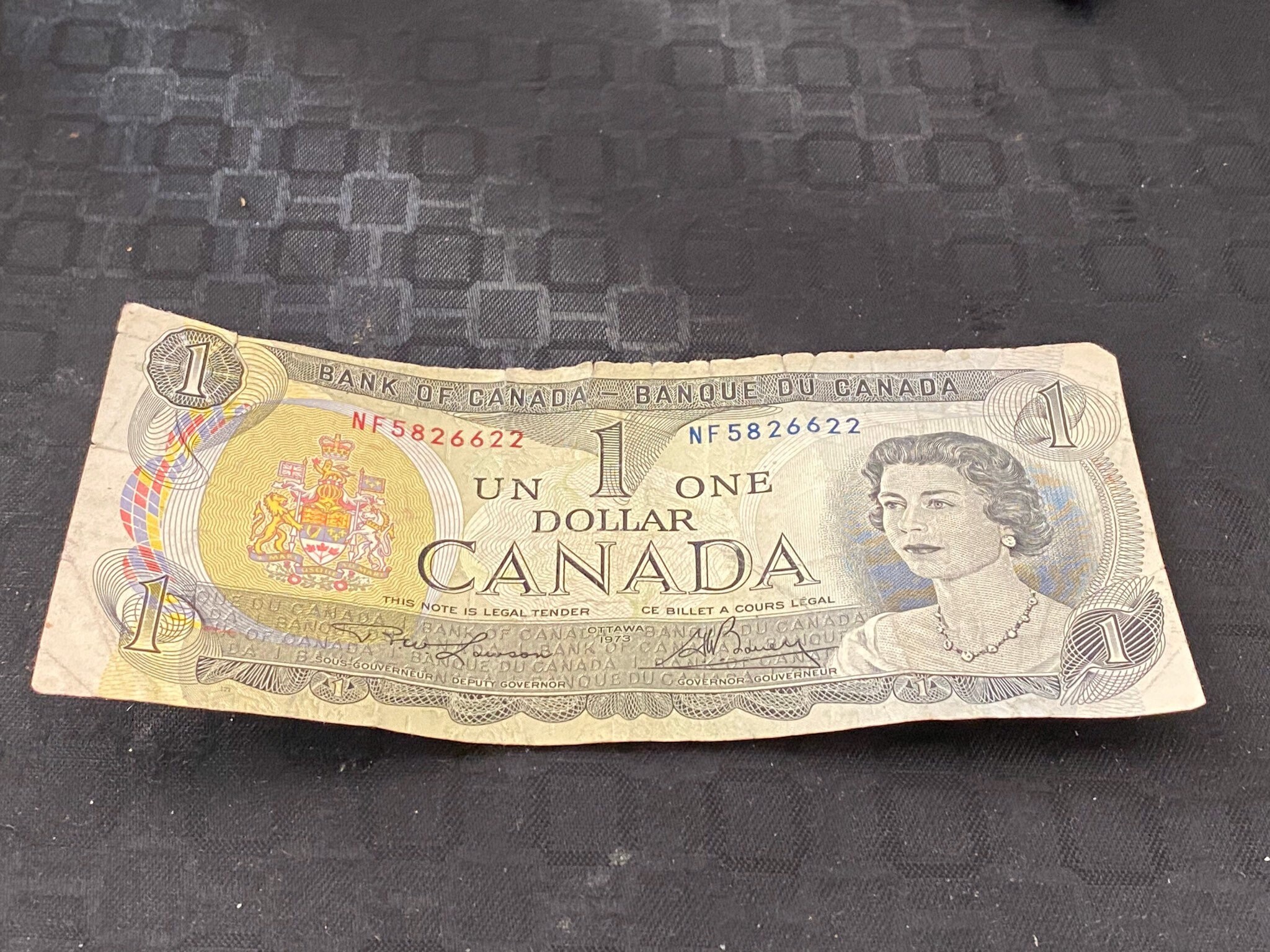 One Canadian Dollar