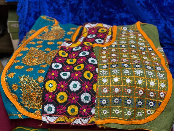 VINTAGE Indian Rajasthani Traditional Hand Made E… - image 4