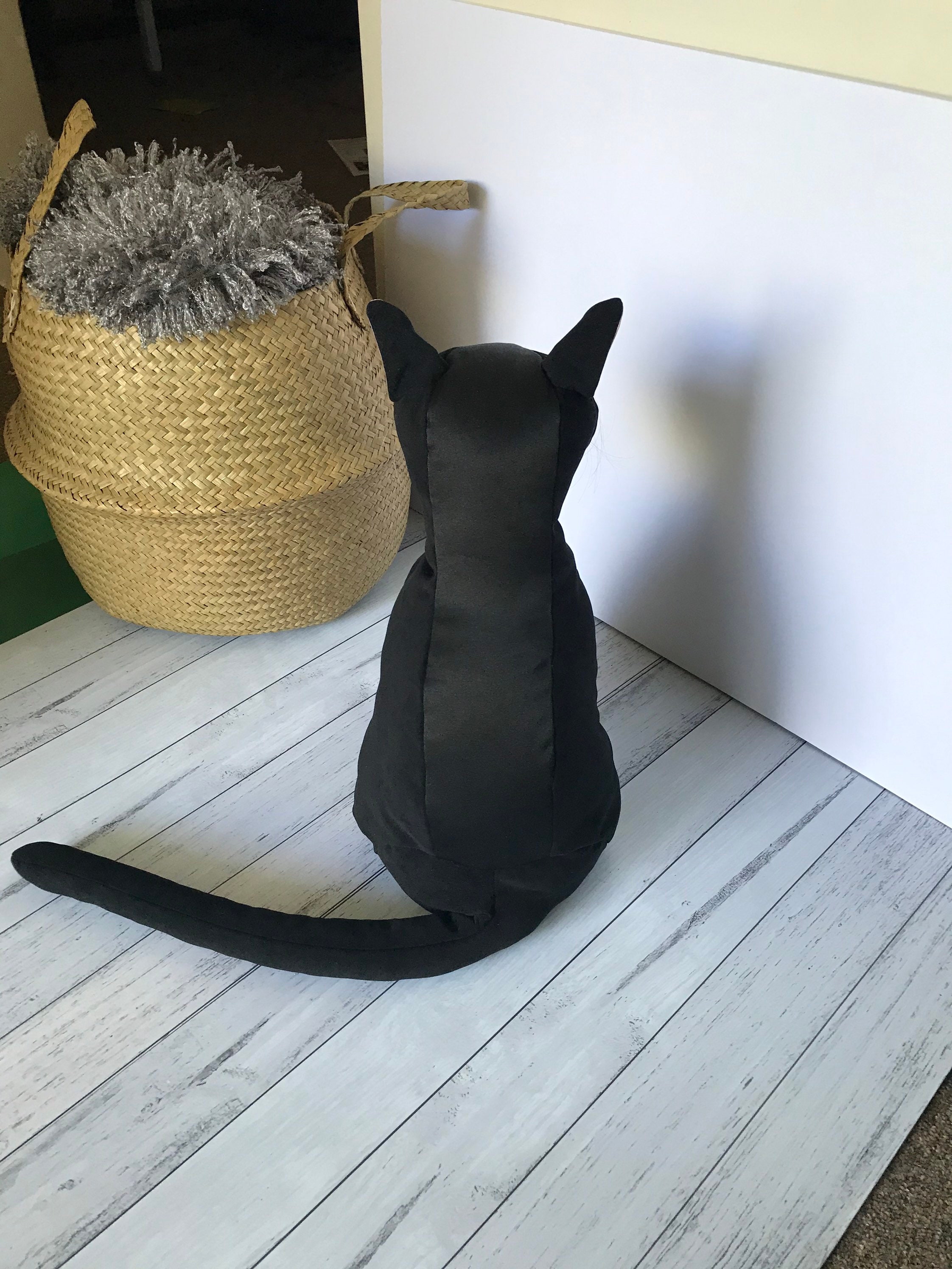 Animal Doorstop Black Cat Statue Halloween Decor - Etsy.de