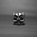 Snaggletooth, Lemmy Kilmister, Motorhead, Ace of Spade, skullring, skull ring, skull rings, rock, bearded ring, metal, motorhead ring