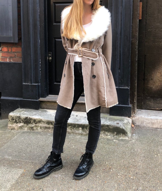 Soft 90s Faux Fur Coat