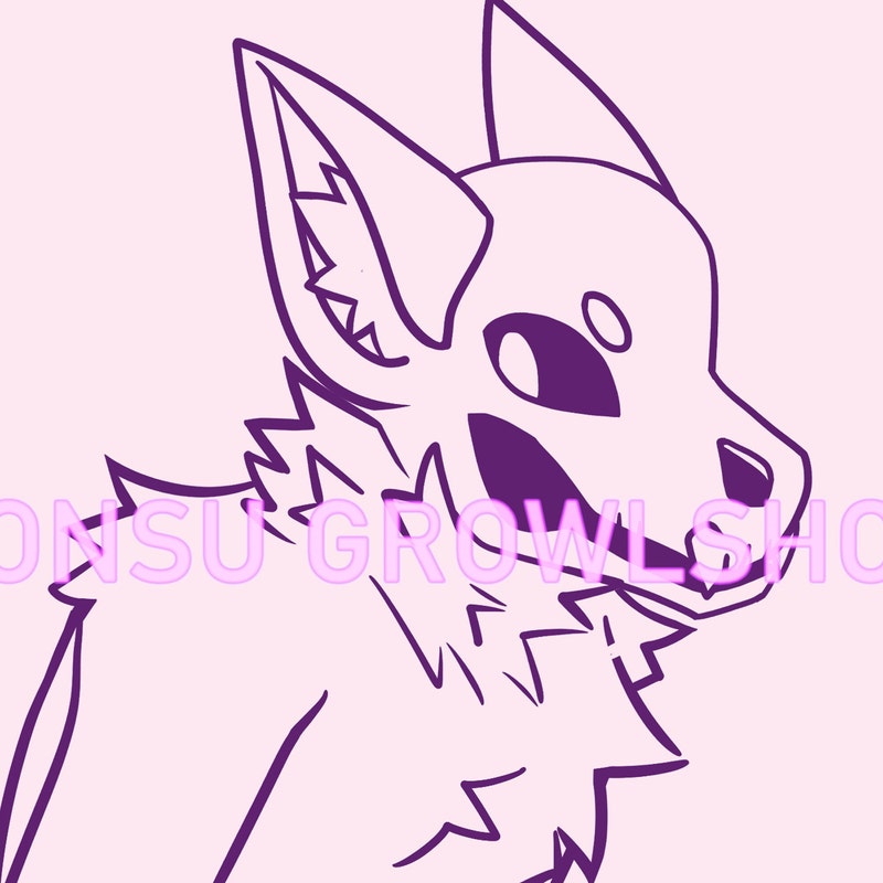 Skulldog Furry - Etsy