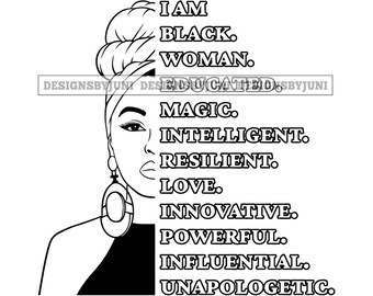 Download African American Woman Svg Etsy