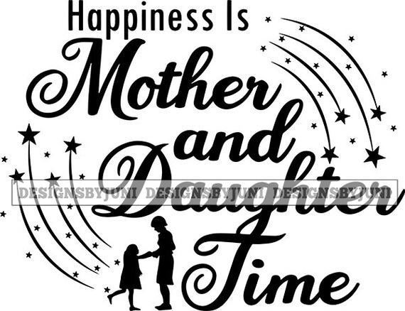 Mere Citation Maman Fille Damour Famille Heureuse Belle Etsy France