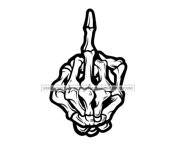 30 Middle Finger Tattoo Illustrations RoyaltyFree Vector Graphics  Clip  Art  iStock