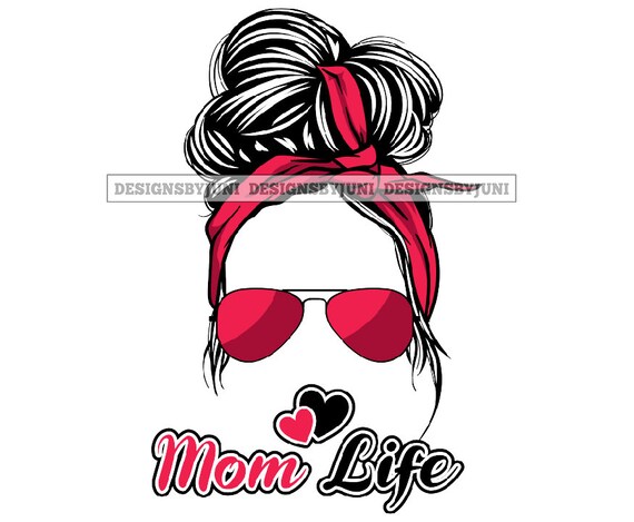 Citation Femme Demi Visage Lunettes De Soleil Fille Maman Etsy France