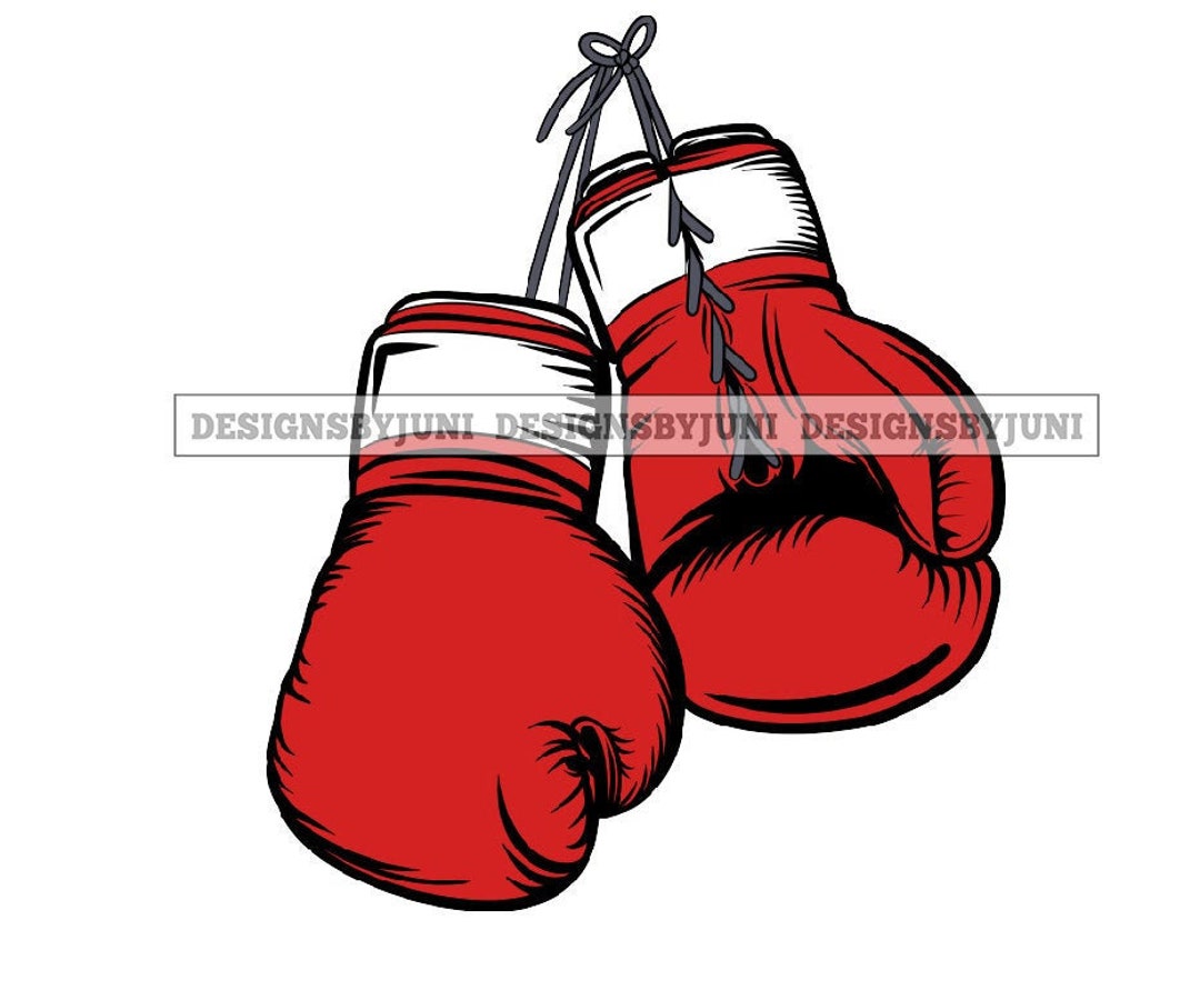 Boxing Gloves Red Boxer Competition Exercise Ring Training