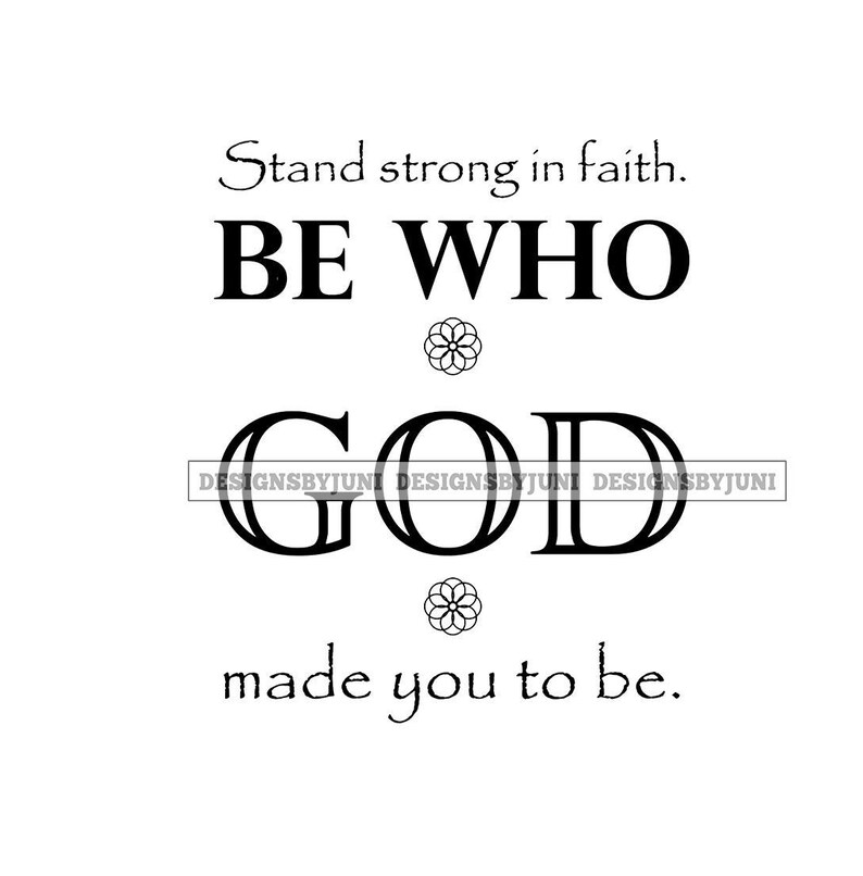 Cute Quote God Faith Hope Peace Motivation Inspiration SVG PNG JPG Vector Clipart Circuit Cut Cutting