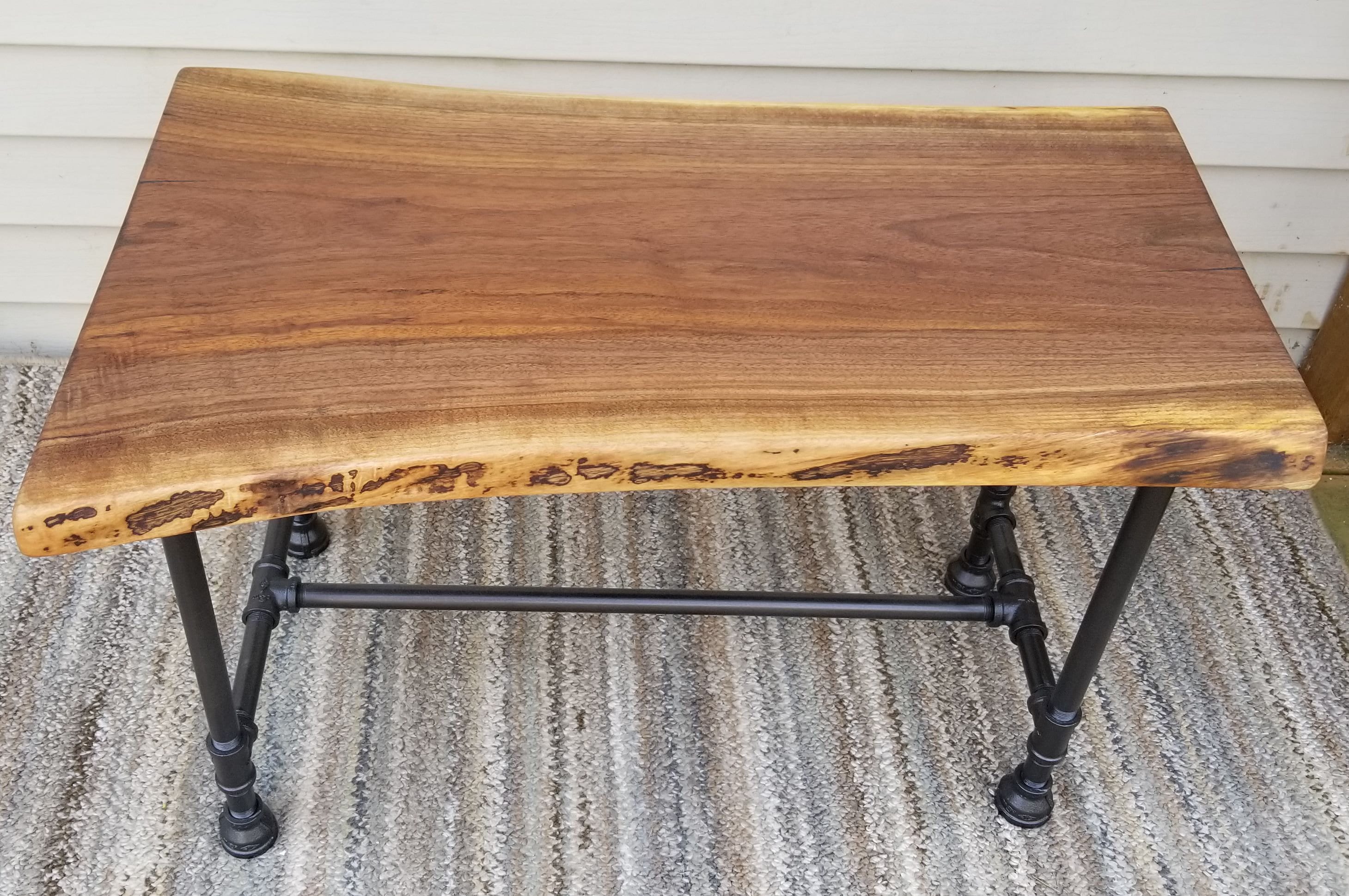 Live Edge Black Walnut End Tables Etsy