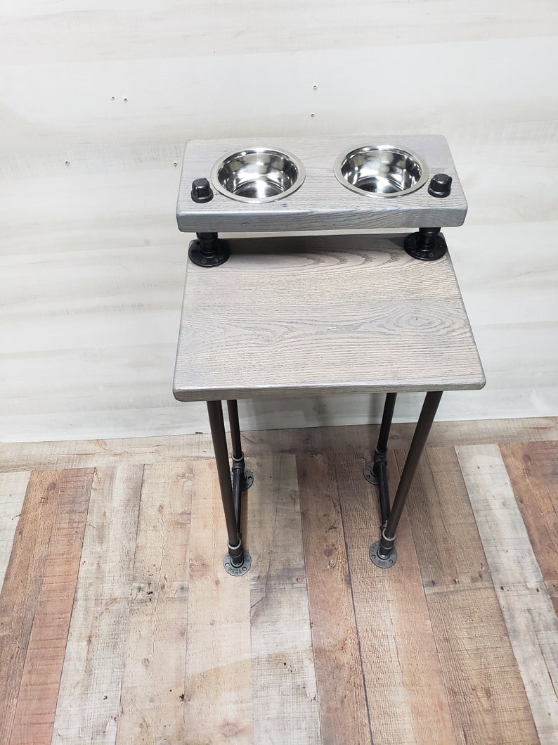 Elevated Cat Food Station Etsy