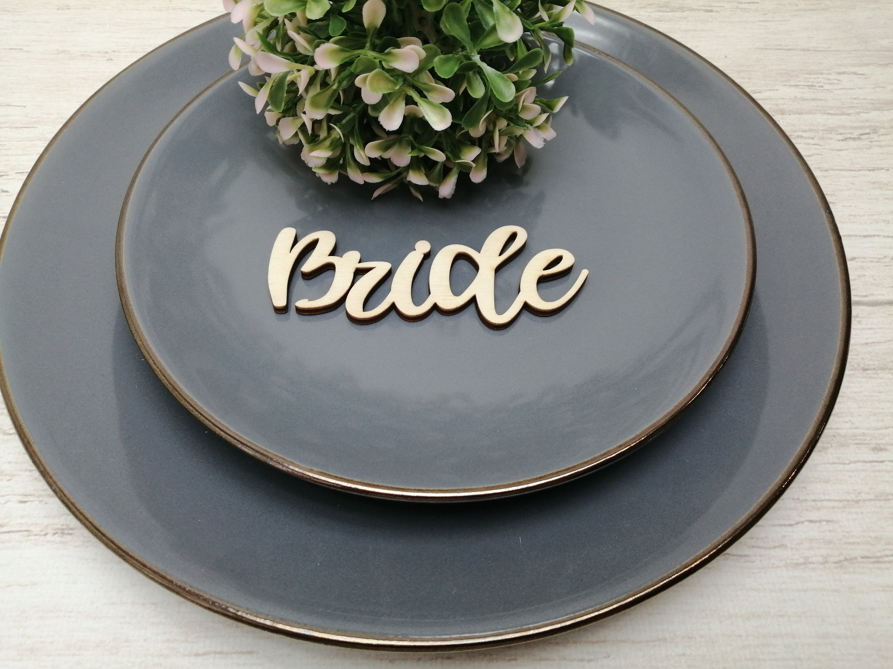 Personalized Wedding Place Table Cards | Etsy