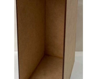Wooden Book Nook Kit: DIY Miniature Insert Bookend