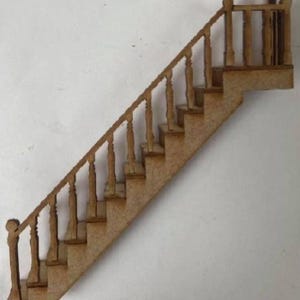 Book nook accessory,  High staircase kit, book nook staircase for book nook.
