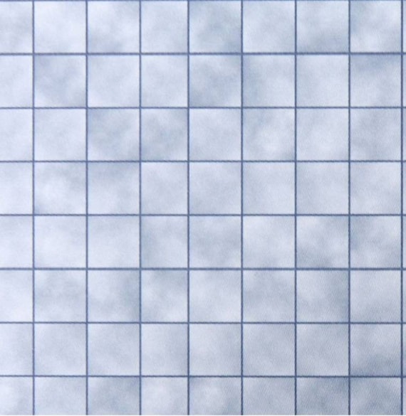 Dolls House Miniature Blue Marble Tile Effect Flooring 1:24 Paper 