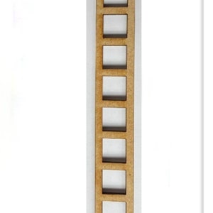 Book nook accessory, ladder, book nook wooden ladder.