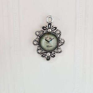 1:24 scale clock, wall furnishing,  wall clock, half scale clock, dollhouse miniature wall clock.