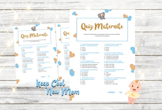 Jeu Baby Shower Imprimable Quiz Maternite Animation Baby Etsy Jeu Baby Shower Imprimable Quiz Maternite Animation Baby Etsy