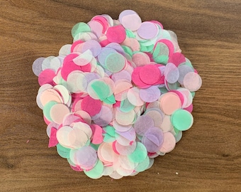 Biodegradable Confetti | Multi Coloured Confetti | 1 Litre | Confetti Circles