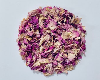 1 Litre Dried Pink Rose Petals Wedding Confetti/ Home Fragrance/ 1 litre / 100% Biodegradable Real Petal Confetti