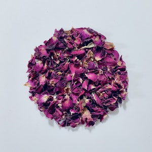 1 Litre Dried Burgundy Rose Petals Wedding Confetti/ Home Fragrance / 1 litre/ 100% Biodegradable Confetti