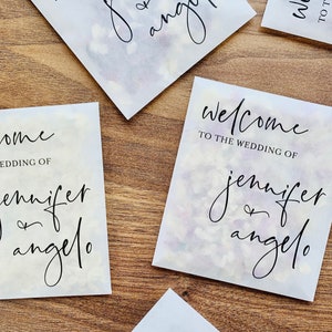 Biodegradable Personalised Confetti Packets | Real Flower Petal Wedding Confetti | Natural | Welcome Packets