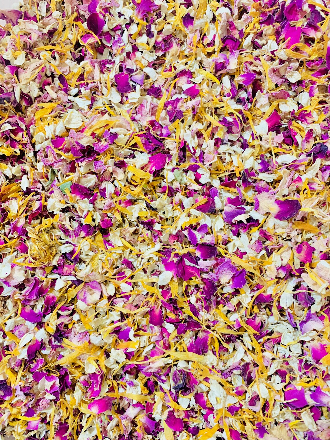 1 Litre Biodegradable Confetti Real Flower Petal Wedding Etsy UK