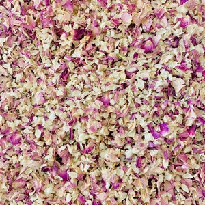 1 Litre Biodegradable Confetti Real Flower Petal Wedding Confetti Natural 1 Litre Jasmine Ivory image 6