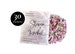 30 x Biodegradable Personalised Confetti Packets | Real Flower Petal Wedding Confetti | Natural | Throw some Love Packets 