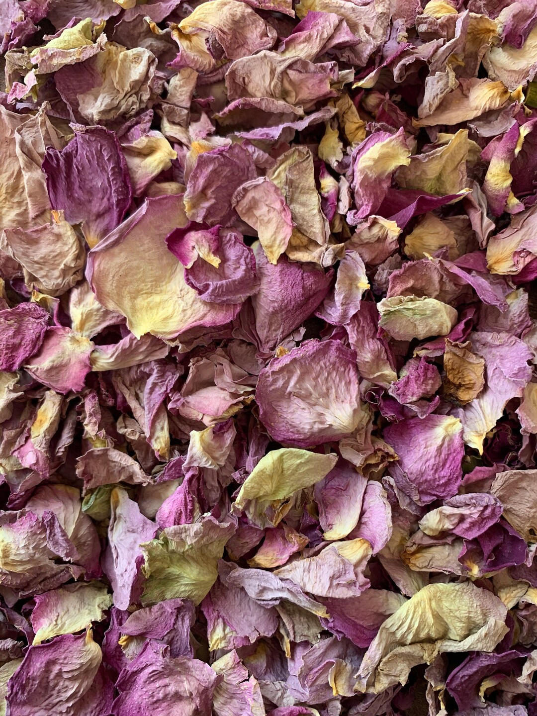 1 Litre LARGE Biodegradable Rose Petal Confetti Real Flower Etsy