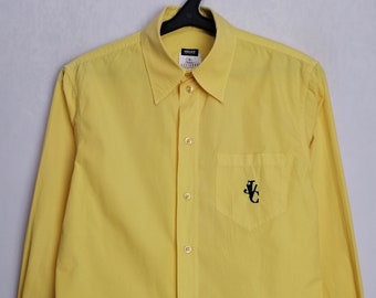 90s GIANNI VERSACE COUTURE カシミア ポロ 長袖 IMG_9271+2.png?format=1000w