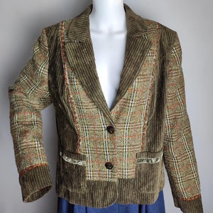 Dirndl Wool Blazer, Oktoberfest Trachten Jacket, Traditional Austrian Jacket, Tyrolean Folk Blazer, German Bavarian Alpen Jacket, Size XL