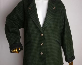 Vintage Loden-plankl Tyrol Wool Jacket Blazer XS - Etsy