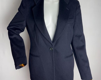Vintage 90s Emporio Armani Blue Short Sleeve Coat (US Size 6) - Etsy
